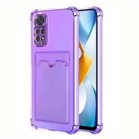 Microsonic Xiaomi Redmi Note 11S Card Slot Shock Füme Kılıf