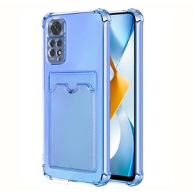 Microsonic Xiaomi Redmi Note 11S Card Slot Shock Mavi Cep Telefonu Kılıfı
