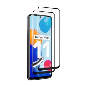 Microsonic Xiaomi Redmi Note 11S Crystal Seramik Nano 2 Adet Siyah Ekran Koruyucu