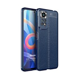 Microsonic Xiaomi Redmi Note 11S Deri Dokulu Silikon Cep Telefonu Kılıfı