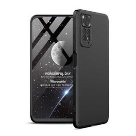 Microsonic Xiaomi Redmi Note 11S Double Dip 360 Protective Siyah Cep Telefonu Kılıfı
