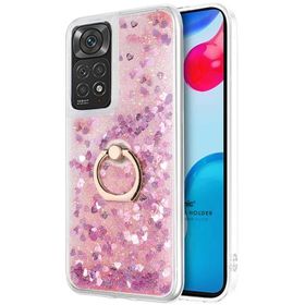Microsonic Xiaomi Redmi Note 11S Glitter Liquid Holder Cep Telefonu Kılıfı
