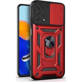 Microsonic Xiaomi Redmi Note 11S Impact Resistant Kırmızı Kılıf