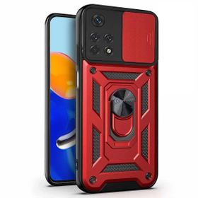Microsonic Xiaomi Redmi Note 11S Impact Resistant Kırmızı Kılıf