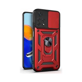 Microsonic Xiaomi Redmi Note 11S Impact Resistant Kırmızı Kılıf