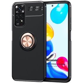 Microsonic Xiaomi Redmi Note 11S Kickstand Ring Holder Cep Telefonu Kılıfı