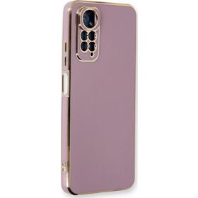 Microsonic Xiaomi Redmi Note 11S Olive Plated Lila Kılıf