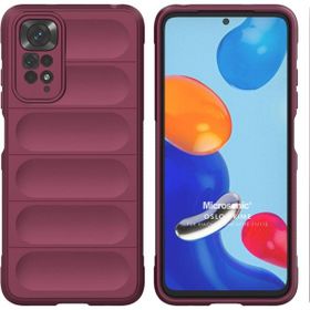 Microsonic Xiaomi Redmi Note 11S Oslo Prime Bordo Cep Telefonu Kılıfı