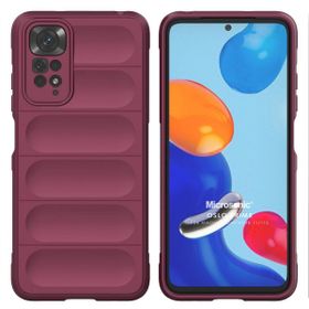 Microsonic Xiaomi Redmi Note 11S Oslo Prime Bordo Cep Telefonu Kılıfı
