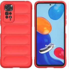 Microsonic Xiaomi Redmi Note 11S Oslo Prime Kırmızı Cep Telefonu Kılıfı