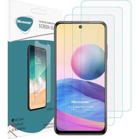 Microsonic Xiaomi Redmi Note 11S Screen Protector Nano Glass 3 Adet Cam Ekran Koruyucu
