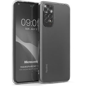 Microsonic Xiaomi Redmi Note 11S Transparent Soft Cep Telefonu Kılıfı