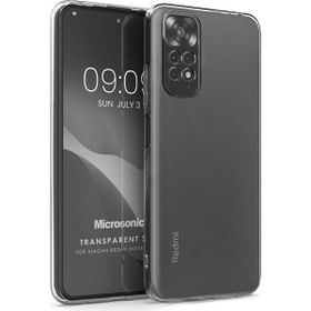 Microsonic Xiaomi Redmi Note 11S Transparent Soft Şeffaf Cep Telefonu Kılıfı