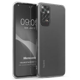 Microsonic Xiaomi Redmi Note 11S Transparent Soft Şeffaf Cep Telefonu Kılıfı