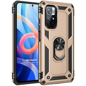 Microsonic Xiaomi Redmi Note 11T Military Ring Holder Cep Telefonu Kılıfı