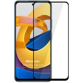 Microsonic Xiaomi Redmi Note 11T Tam Kaplayan Temperli Siyah Cam Ekran Koruyucu