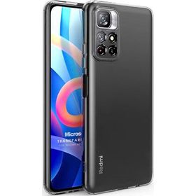 Microsonic Xiaomi Redmi Note 11T Transparent Soft Şeffaf Cep Telefonu Kılıfı