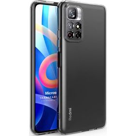 Microsonic Xiaomi Redmi Note 11T Transparent Soft Şeffaf Cep Telefonu Kılıfı