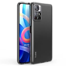Microsonic Xiaomi Redmi Note 11T Transparent Soft Şeffaf Cep Telefonu Kılıfı