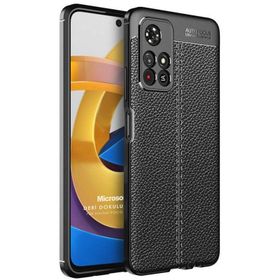 Microsonic Xiaomi Redmi Note 11TDeri Dokulu Silikon Cep Telefonu Kılıfı