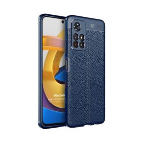 Microsonic Xiaomi Redmi Note 11TDeri Dokulu Silikon Cep Telefonu Kılıfı
