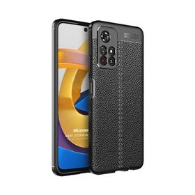 Microsonic Xiaomi Redmi Note 11TDeri Dokulu Silikon Cep Telefonu Kılıfı