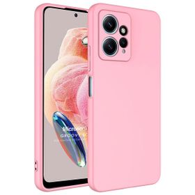 Microsonic Xiaomi Redmi Note 12 4G Groovy Soft Pembe Cep Telefonu Kılıfı