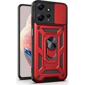 Microsonic Xiaomi Redmi Note 12 4G Impact Resistant Kırmızı Cep Telefonu Kılıfı