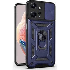 Microsonic Xiaomi Redmi Note 12 4G Impact Resistant Lacivert Cep Telefonu Kılıfı