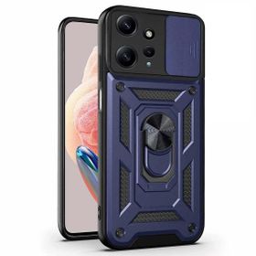 Microsonic Xiaomi Redmi Note 12 4G Impact Resistant Lacivert Cep Telefonu Kılıfı