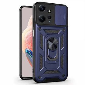 Microsonic Xiaomi Redmi Note 12 4G Impact Resistant Lacivert Cep Telefonu Kılıfı