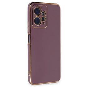Microsonic Xiaomi Redmi Note 12 4G Olive Plated Lila Cep Telefonu Kılıfı