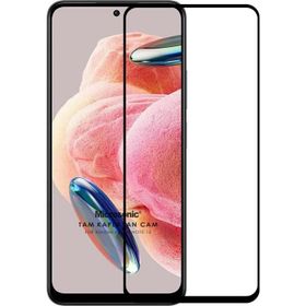 Microsonic Xiaomi Redmi Note 12 4G Tam Kaplayan Temperli Siyah Cam Ekran Koruyucu