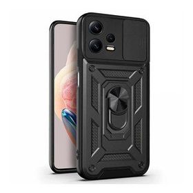Microsonic Xiaomi Redmi Note 12 Impact Resistant Siyah Cep Telefonu Kılıfı