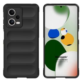 Microsonic Xiaomi Redmi Note 12 Oslo Prime Siyah Cep Telefonu Kılıfı