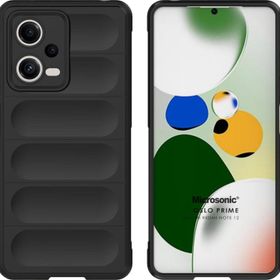 Microsonic Xiaomi Redmi Note 12 Oslo Prime Siyah Cep Telefonu Kılıfı
