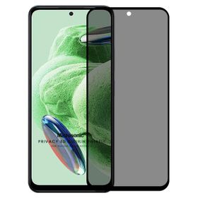 Microsonic Xiaomi Redmi Note 12 Privacy 5D Gizlilik Filtreli Siyah Cam Ekran Koruyucu