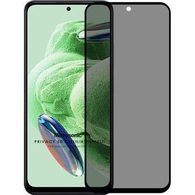 Microsonic Xiaomi Redmi Note 12 Privacy 5D Gizlilik Filtreli Siyah Cam Ekran Koruyucu