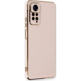 Microsonic Xiaomi Redmi Note 12 Pro 4G Olive Plated Pembe Cep Telefonu Kılıfı