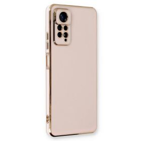 Microsonic Xiaomi Redmi Note 12 Pro 4G Olive Plated Pembe Cep Telefonu Kılıfı