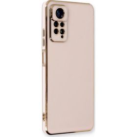 Microsonic Xiaomi Redmi Note 12 Pro 4G Olive Plated Pembe Cep Telefonu Kılıfı