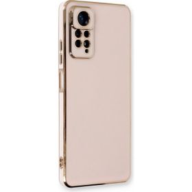 Microsonic Xiaomi Redmi Note 12 Pro 4G Olive Plated Pembe Cep Telefonu Kılıfı