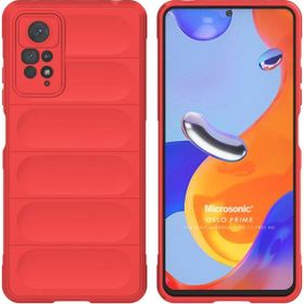 Microsonic Xiaomi Redmi Note 12 Pro 4G Oslo Prime Kırmızı Cep Telefonu Kılıfı