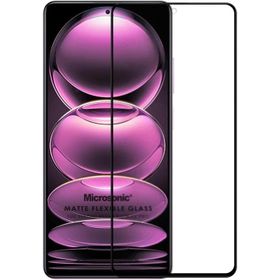 Microsonic Xiaomi Redmi Note 12 Pro Seramik Matte Flexible Siyah Ekran Koruyucu