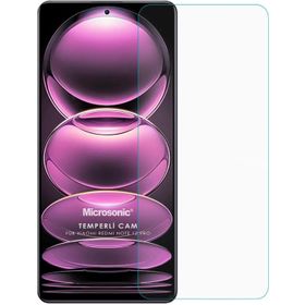 Microsonic Xiaomi Redmi Note 12 Pro Tempered Glass Cam Ekran Koruyucu