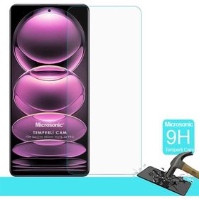 Microsonic Xiaomi Redmi Note 12 Pro Tempered Glass Cam Ekran Koruyucu