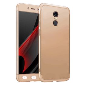 Microsonic Xiaomi Redmi Note 4x Double Dip 360 Protective Gold Kılıf