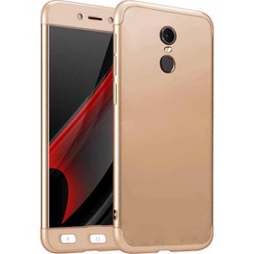 Microsonic Xiaomi Redmi Note 4x Double Dip 360 Protective Gold Kılıf