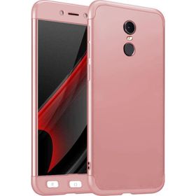Microsonic Xiaomi Redmi Note 4x Double Dip 360 Protective Rose Gold Kılıf