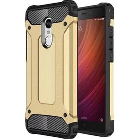 Microsonic Xiaomi Redmi Note 4X Rugged Armor Gold Kılıf